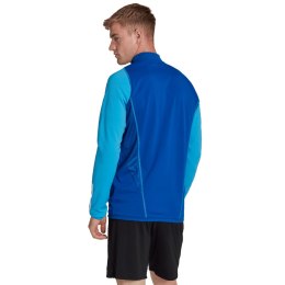 Adidas teamwear Bluza męska adidas Tiro 23 Competition Training niebieska HU1305