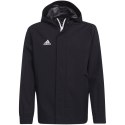 Adidas teamwear Kurtka dla dzieci adidas Entrada 22 All-Weather czarna IK4014