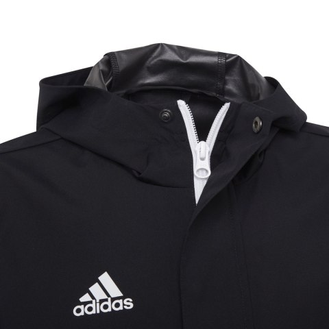 Adidas teamwear Kurtka dla dzieci adidas Entrada 22 All-Weather czarna IK4014 Adidas teamwear Kurtka dla dzieci adidas Entrada 22 All-Weather czarna IK4014