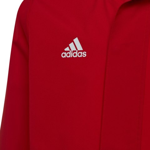 Adidas teamwear Kurtka dla dzieci adidas Entrada 22 All-Weather czerwona IK4013 Adidas teamwear Kurtka dla dzieci adidas Entrada 22 All-Weather czerwona IK4013