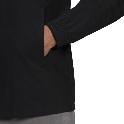 Adidas teamwear Kurtka męska adidas Entrada 22 All-Weather czarna IK4010 Adidas teamwear Kurtka męska adidas Entrada 22 All-Weather czarna IK4010