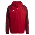 Adidas teamwear Kurtka męska adidas Tiro 23 Competition All Weather czerwona HE5653