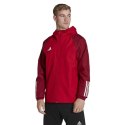 Adidas teamwear Kurtka męska adidas Tiro 23 Competition All Weather czerwona HE5653