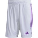 Adidas teamwear Spodenki męskie adidas Tiro 23 League białe IC7487