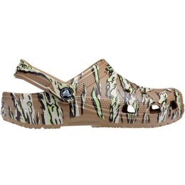 Crocs Chodaki Crocs Classic Printed Camo moro - khaki 206454 260