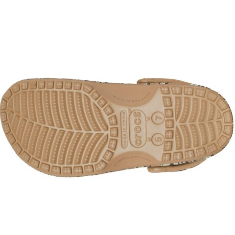 Crocs Chodaki Crocs Classic Printed Camo moro - khaki 206454 260 Crocs Chodaki Crocs Classic Printed Camo moro - khaki 206454 260