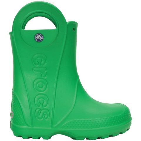 Crocs Kalosze dla dzieci Crocs Handle Rain zielone 12803 3E8