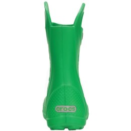 Crocs Kalosze dla dzieci Crocs Handle Rain zielone 12803 3E8