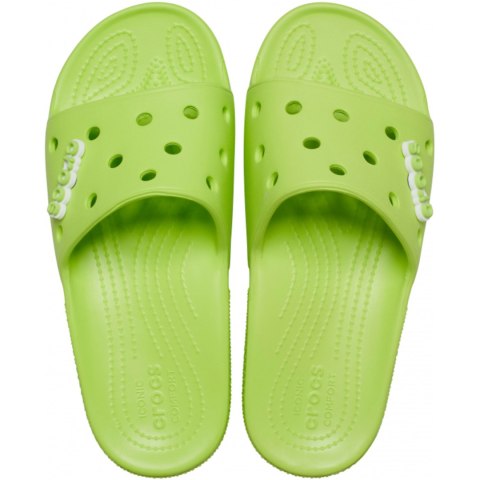 Crocs Klapki Crocs Classic Slide zielone 206121 3UH Crocs Klapki Crocs Classic Slide zielone 206121 3UH