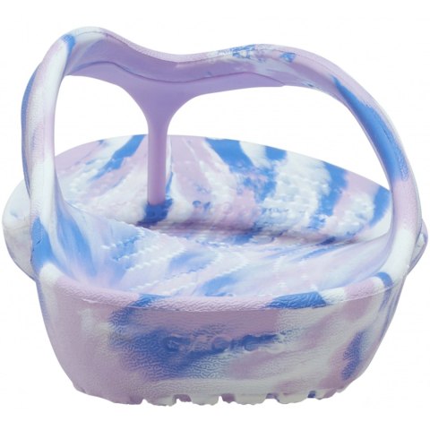 Crocs Klapki damskie Crocs Kadee II Marbled Flip W niebiesko-różowe 208331 5PT Crocs Klapki damskie Crocs Kadee II Marbled Flip W niebiesko-różowe 208331 5PT