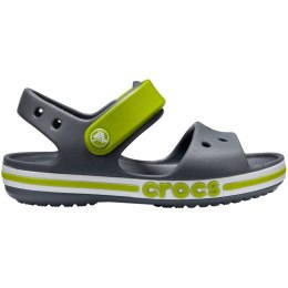 Crocs Sandały dla dzieci Crocs Bayaband szaro-zielone 205400 025