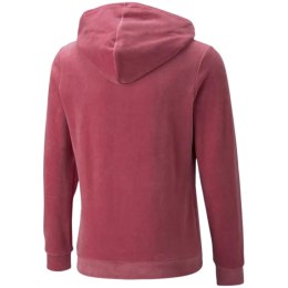 Puma Bluza dla dzieci Puma ESS + Velour Hoodie G różowa 671040 45