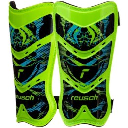 Reusch Ochraniacze piłkarskie Reusch Shinguard Attrakt Lite zielono-czarne 5377045 5551