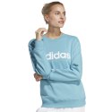 Adidas Bluza damska adidas Essentials Linear French Terry błękitna IC6882