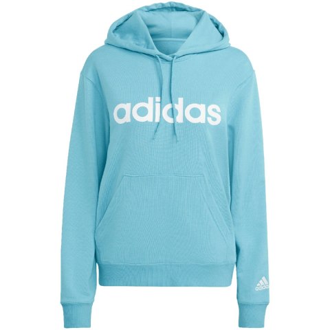 Adidas Bluza damska adidas Essentials Linear błękitna IC6886