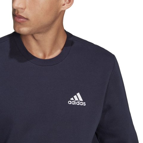 Adidas Bluza męska adidas Essentials Fleece granatowa H42002 Adidas Bluza męska adidas Essentials Fleece granatowa H42002
