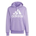 Adidas Bluza męska adidas Essentials French Terry Big Logo Hoodie fioletowa IC9368