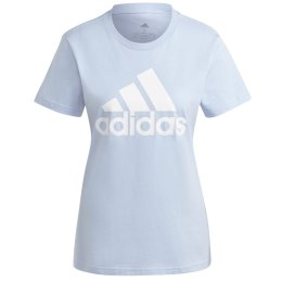 Adidas Koszulka damska adidas Loungewear Essentials Logo Tee błękitna IC0637