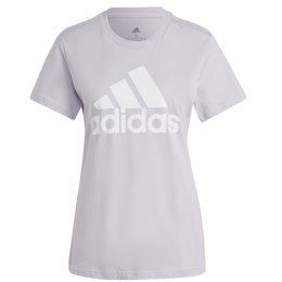 Adidas Koszulka damska adidas Loungwear Essentials Logo Tee fioletowa IC0633