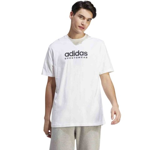 Adidas Koszulka męska adidas All SZN Graphic Tee biała IC9821 Adidas Koszulka męska adidas All SZN Graphic Tee biała IC9821