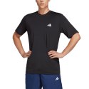 Adidas Koszulka męska adidas Train Essentials Stretch Training czarna IC7413