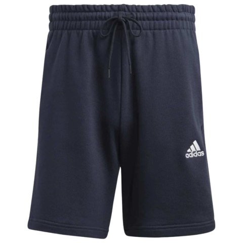 Adidas Spodenki męskie adidas Essentials French Terry 3-Stripes granatowe IC9436