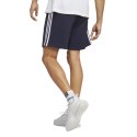 Adidas Spodenki męskie adidas Essentials French Terry 3-Stripes granatowe IC9436