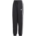 Adidas Spodnie damskie adidas Essentials 3-Stripes French Terry Loose-Fit czarne HA4375