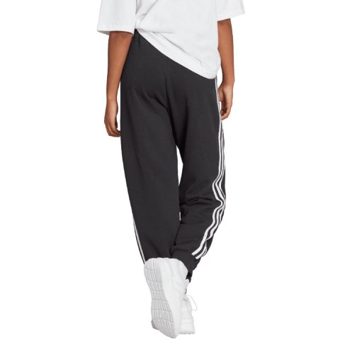 Adidas Spodnie damskie adidas Essentials 3-Stripes French Terry Loose-Fit czarne HA4375 Adidas Spodnie damskie adidas Essentials 3-Stripes French Terry Loose-Fit czarne HA4375
