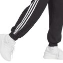 Adidas Spodnie damskie adidas Essentials 3-Stripes French Terry Loose-Fit czarne HA4375