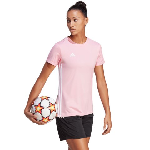 Adidas teamwear Koszulka damska adidas Tabela 23 Jersey różowa IA9152 Adidas teamwear Koszulka damska adidas Tabela 23 Jersey różowa IA9152
