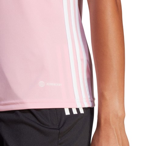 Adidas teamwear Koszulka damska adidas Tabela 23 Jersey różowa IA9152 Adidas teamwear Koszulka damska adidas Tabela 23 Jersey różowa IA9152