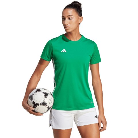 Adidas teamwear Koszulka damska adidas Tabela 23 Jersey zielona IA9150 Adidas teamwear Koszulka damska adidas Tabela 23 Jersey zielona IA9150