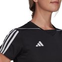 Adidas teamwear Koszulka damska adidas Tiro 23 League Jersey czarna HR4612