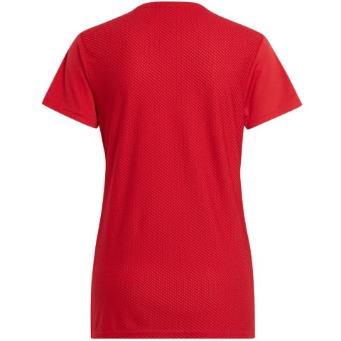 Adidas teamwear Koszulka damska adidas Tiro 23 League Jersey czerwona HT6549 Adidas teamwear Koszulka damska adidas Tiro 23 League Jersey czerwona HT6549