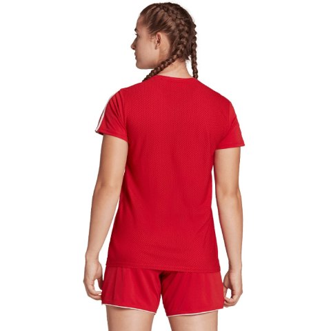 Adidas teamwear Koszulka damska adidas Tiro 23 League Jersey czerwona HT6549 Adidas teamwear Koszulka damska adidas Tiro 23 League Jersey czerwona HT6549