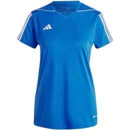 Adidas teamwear Koszulka damska adidas Tiro 23 League Jersey niebieska HR4616