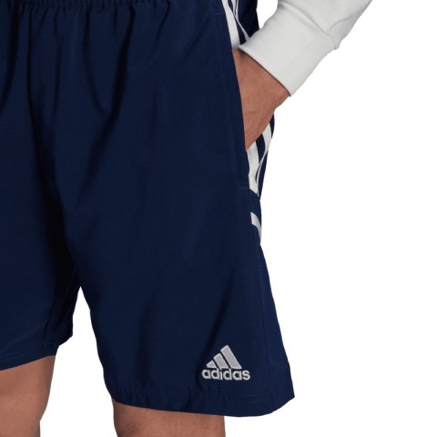 Adidas teamwear Spodenki męskie adidas Condivo 22 Downtime granatowe HA6265 Adidas teamwear Spodenki męskie adidas Condivo 22 Downtime granatowe HA6265