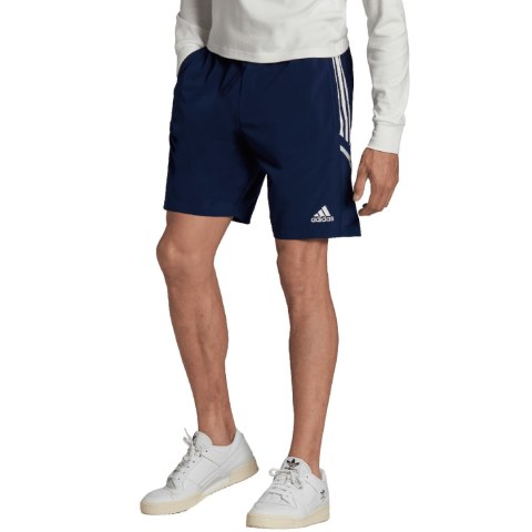 Adidas teamwear Spodenki męskie adidas Condivo 22 Downtime granatowe HA6265 Adidas teamwear Spodenki męskie adidas Condivo 22 Downtime granatowe HA6265