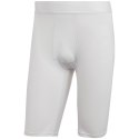 Adidas teamwear Spodenki męskie adidas Techfit Aeroready Short Tights białe HP0611