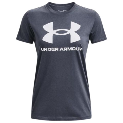 Under Armour Koszulka damska Under Armour Live Sportstyle Graphic SSC szara 1356305 044