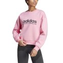 Adidas Bluza damska adidas ALL SZN Fleece Graphic różowa IC8716