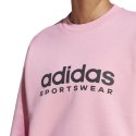 Adidas Bluza damska adidas ALL SZN Fleece Graphic różowa IC8716