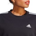 Adidas Bluza damska adidas Essentials 3-Stripes czarna IC8766