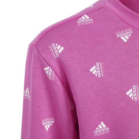 Adidas Bluza dla dzieci adidas Bluv Swt różowa IC5573 Adidas Bluza dla dzieci adidas Bluv Swt różowa IC5573