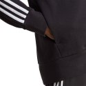 Adidas Bluza męska adidas Essentials French Terry 3-Stripes Full-Zip Hoodie czarna IC0433