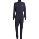 Adidas Dres męski adidas Basic 3-Stripes French Terry granatowy IC6765