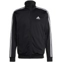 Adidas Dres męski adidas Basic 3-Stripes Tricot czarny IC6747