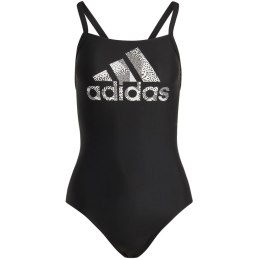 Adidas Kostium kąpielowy damski adidas Big Logo czarny HS5316