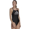 Adidas Kostium kąpielowy damski adidas Big Logo czarny HS5316